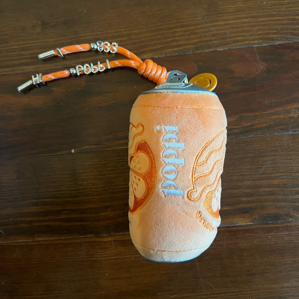 Orange Poppy Keychain Accessory